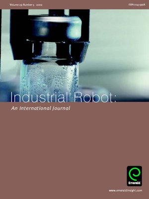 cover image of Industrial Robot, Volume 29, Issue 5